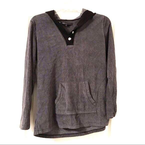 Anne Klein Hooded Sweatshirt Kangaroo pouch - Picture 1 of 7